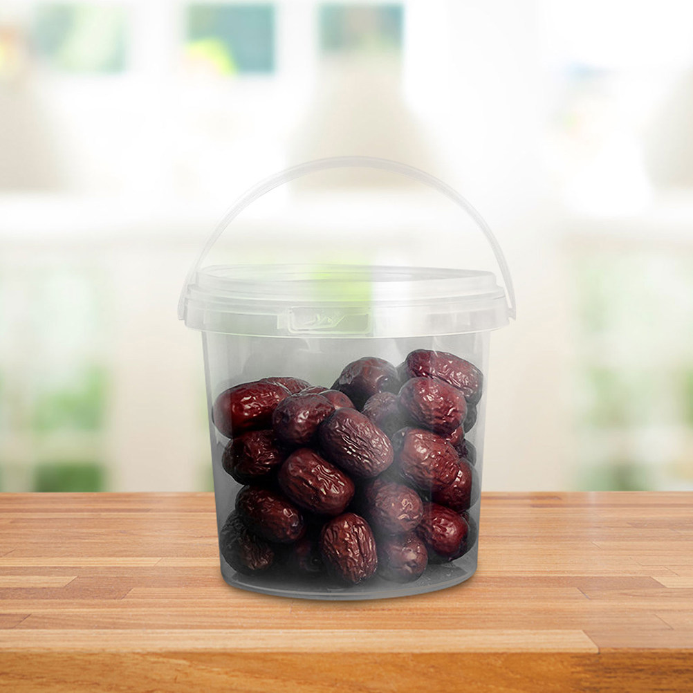 6Pcs Clear Plastic Food Storag - Meal Prep With Rice recension och pris